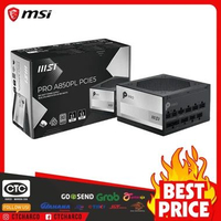 MSI PRO A850PL PCIE5 - POWER SUPPLY | 850Watt | 80+ PLATINUM | FULLY MODULAR - PSU 850W