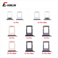 For iPhone 12 Pro 12 Pro Max Sim Card Tray Slot Holder Adapter Repair Parts