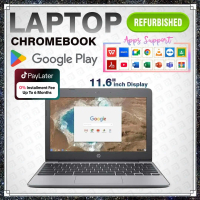(Refurbished) HP 11 G5 Chromebook Laptop / 11.6\ inch Display / Intel Celeron / 4GB RAM / 16GB - 32G