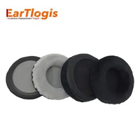 EarTlogis Velvet Replacement Ear Pads for Grado SR-60 SR60 SR 60 Headset Parts Earmuff Cover Cushion Cups pillow