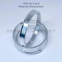 Center Ring Velg Mobil (4 Pcs) 60 73.