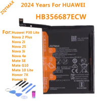 3340mAh HB356687ECW Battery For Huawei P30 Lite Mate 10 Lite G10 SE / Nova 2 Plus 2i 3i 4e / Honor 7X 20S 9i Nova 4e Batteries