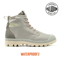 PALLADIUM PAMPA LITE+ RCYCL WP+再生纖維輕量防水靴-中性-水洗灰