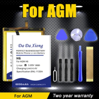 DaDaXiong AGMGloryG1 AGMX5 AGMM6 AGMH6 AGMG2 New Battery For AGM Glory G1 G2 X5 H6 M6 M7 SE Pro + Kit Tools