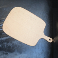 無漆無蠟加厚櫸木砧板 實木披薩牛排托板切菜板案板面包板帶手柄