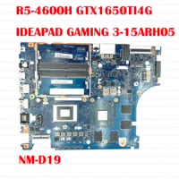 NM-D19 Motherboard Mainboard R5-4600H GTX1650Ti 4G For Lenovo ideapad Gaming 3-15ARH05 Laptop FRU 5B20Y88163