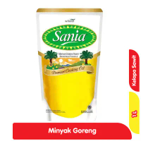 MINYAK GORENG SANIA POUCH 1 LITER / MINYAK GORENG 1LT PROMO / MINYAK GORENG 2 LITER PROMO FREE ONGKI