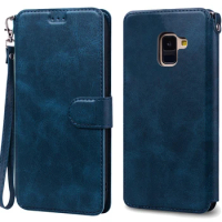 A8 Plus Case For Samsung Galaxy A8 2018 Case A530F SM-A530F Wallet Flip Leather Case For Samsung A8 Plus 2018 A8+ A730F Cover