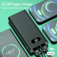 Wireless Power Bank Phone External Battery Charger 20000mAh 22.5W Super Fast Charging Portable Mini Powerbank Auxiliary Battery