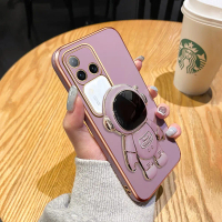 Dudukan telepon astronot Casing ponsel new kind phone case for vivo V30PRO 5G S18 PRO,Dudukan tiga d