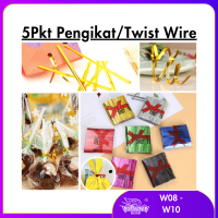 5PKT 8CM/10CM/GIFT WIRE/PENGIKAT BUNGA TELUR/ PENGIKAT GOODIES/TWIST WIRE/TIE WIRE/WIRE STRING/METAL