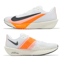 Nike 競速跑鞋 Air Zoom Rival Fly 4 男鞋 白橘 輕量 回彈 緩衝 訓練 運動鞋 FV6040-101