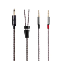 16-core braided 6N 3.5mm OCC Audio Cable For HiFiMAN HE400S HE400i HE560 Arya HE-35x HE1000 V2 HE400se Headphones