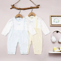 Bodysuit Áo liền quần trẻ sơ sinh Body chip dài tay cao cấp cho bé trai, bé gái - mã 67073