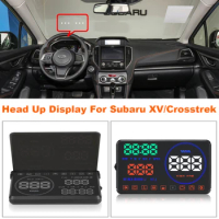 For Subaru XV/Crosstrek 2016-2018 2019 2020 Car HUD Head Up Display Auto Electronic Accessories OBD2 Windshield Speed Projector