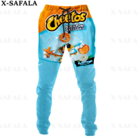 Hot Cheetos food Snack Tuck 3D Print Trousers Men Sweatpants Casual Long Joggers Streetwear Autumn Sports Pants-1