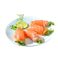 【鮮綠生活】智利頂級原料煙燻鮭魚切片 15包(100g±10%/包)