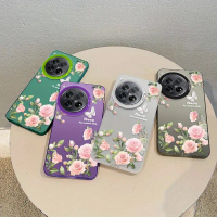 เคสโทรศัพท์สี, ดีไซน์ดอกกุหลาบผีเสื้อ, รวมทุกอย่าง, วัสดุเงิน, เหมาะสำหรับรุ่น OnePlus A2pro/A2V/A3/