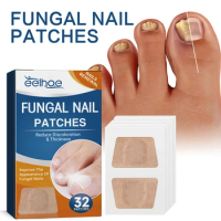 96/64/32Pcs Nail Repair Patch Grey Fungal Nails Thickening Soft Paronychia Treatment Anti Infection Correction Stickers Toenail