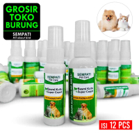SEMPATI GROSIR Obat Kutu Scabies Kucing Super Cepat Basmi Kutu Isi 12 Pcs Obat Kutu Kucing Anjing Se