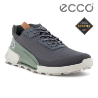 ECCO BIOM 2.1 X COUNTRY M 健步2.1輕盈防水戶外跑步運動鞋 男鞋 磁石灰/霜綠色