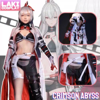 Game Punishing Gray Raven Lucia Cosplay Crimson Abyss Costume Lucia Crimson Abyss Cosplay Costume and Cosplay Wig