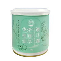 【山頂壯圓】柴焙桂圓仙草銀耳露 (300g/罐)