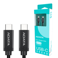 ADATA 威剛 USB-C 雙頭 TYPE-C 100W 快充線 USB 2.0 充電傳輸線【中壢-水世界】