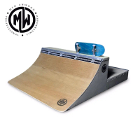 Fingerboard ramps Quarter box 2 in 1