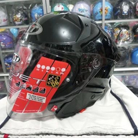 HELM KYT TTR JET PLAIN ORIGINAL - Double Visor - Pinlock Ready - EQRS - SNI DOT ECE - M-XXL M Plain 