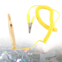 Auto Car Vehicle Circuit Tester DC 6V 12V 24V Light Bulb Voltage Test Pen Pencil Yellow