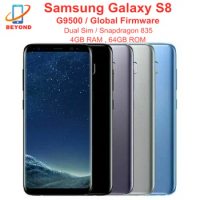 Samsung Galaxy S8 G9500 Dual Sim RAM 4GB ROM 64GB Snapdragon 835 Octa Core 5.8" NFC Original Unlocked