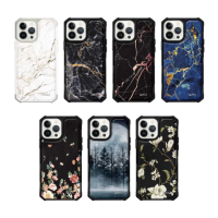 【apbs】iPhone 13 Pro Max / 13 Pro / 13軍規防摔皮革磁吸手機殼-經典牛紋(多圖可選01-支援MagSafe)