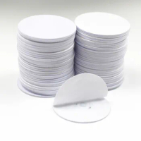 USA In Stock 100/50Pcs NFC 215 Stickers Adhesive Coin Cards 13.56MHz Tags Labels Diameter 25mm for TagMo Amiibo