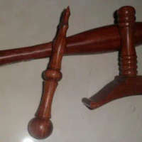 Wooden Massage stick tai chi ruler stick rods fitness bar wooden mallet/pestle/shovels 3pcs/set high quality