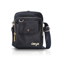 deya - chic系列 渾然經典-mini直立小包-黑色