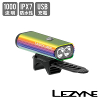 【LEZYNE】自行車前燈 1000流明 LITE DRIVE 1000XL(車燈/照明燈/警示燈/安全/夜騎/單車)