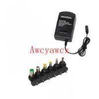 Universal Adjustable 3V4.5V 6V7.5V 9V 12V 500mA 1A 1.5A 2A 2.5A AC DC Power Supply Adaptor 30W 2.5A Charger Adaptor + 6 Plugs