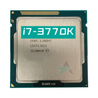 Core i7 3770K 3.5GHz Quad-Core 8MB Cache With HD Graphic 4000 TDP 77W Desktop LGA 1155 CPU I7 3770k Free Shipping