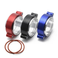 Aluminium Exhaust System V-band Clamp Assembly Anodized Clamp For 2"/2.5"/3" OD Turbo Intake Intercooler Pipe