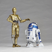 🇯🇵吼皮玩具🇯🇵 星際大戰 R2-D2 C-3PO 日版 海洋堂 山口式 輪轉科技 003 004 可動 公仔 模型
