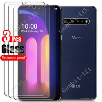 3PCS Tempered Glass For LG V60 ThinQ 5G 6.8" Protective Film ON LGV60 V60ThinQ 5G UW LM-V600, A001LG Screen Protector Cover