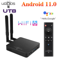 2022 UGOOS UT8 PRO TV BOX Android 11 DDR4 8GB RAM 64GB UT8 4GB 32GB RK3568 WiFi6 1000M 4K Media Player UT8 Smart Set top box