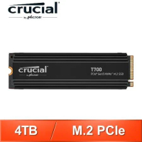 Micron 美光 Crucial T700 4TB PCIe 5.0 NVMe SSD《附散熱片》