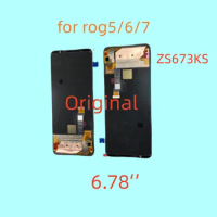 6.78"Original For Asus ROG Phone 5 / 6 / 7 LCD Display Touch Screen Digitizer Assembly For Asus Rog5 Rog 6 Rog 7 LCD Replacement