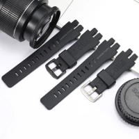 Resin Watch Accessories For Casio ProTrek PRG300 PRW3000 3100 6000 6100Y Men Strap Waterproof Sports Bracelet Watch Band