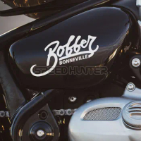 Motorbike Reflective Label Motocross Dirt Bike Oil Tank Sticker Car Styling Auto Decals for Triumph Bobber Bonneville