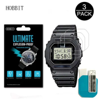 3PACK Nano Explosion-proof Screen Protector For Casio DW5600 DW5610 Sport Watch HD Clear Anti-Scratch LCD Film DW5600 DW5610
