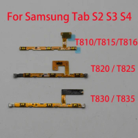 10pcs Top Quality For Samsung Galaxy Tab S2 9.7 T810 T815 / S3 T825 T820 / S4 T830 T835 Power On Off Volume Button Flex Cable
