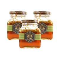 【CHYUANFA 泉發蜂蜜】桂花蜂蜜醬250g三入(四季養胃首選)